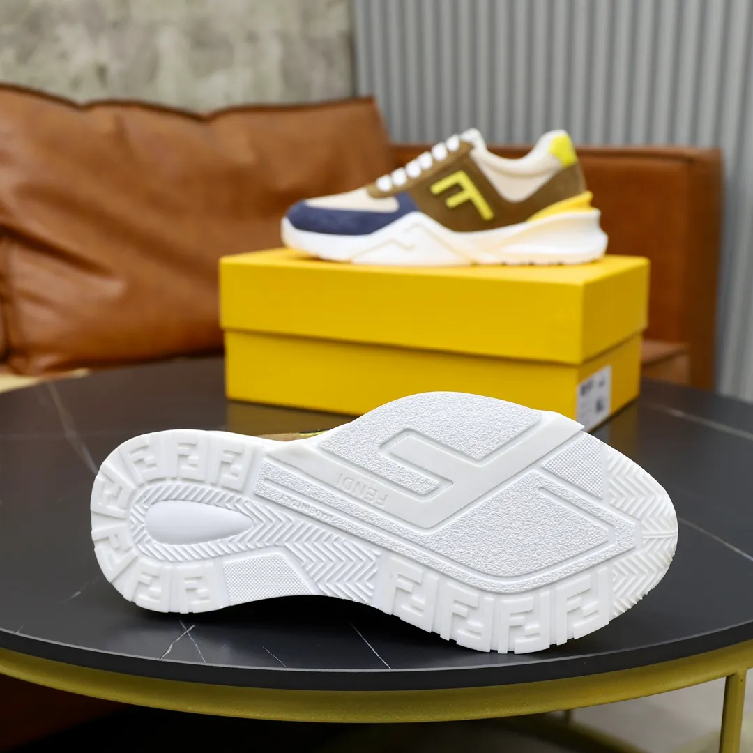 Men's men's shoes 290🔥Brand: FENDI Size: 38-44 (45, 46 customized) Grade: Original quality High version Material: Imported cowhide ➕ High-quality and comfortable lining Original lightweight non-slip outsole Style category: Travel Fashion casual shoes Versatile trend